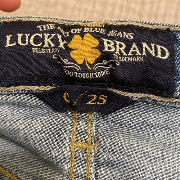 Lucky Brand Sienna Slim Boyfriend blue jeans . Size 25 - Picture 3 of 14